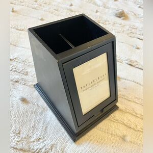 Pottery Barn Black Bedford Photo Bookend